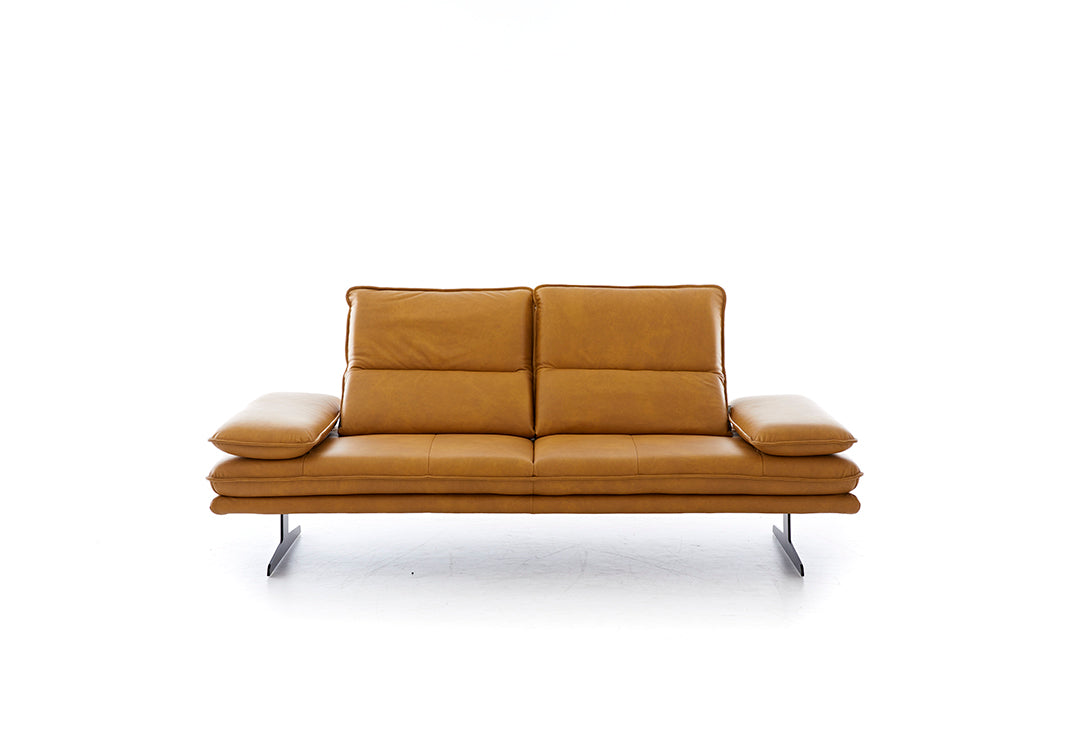 W.SCHILLIG Sofa «broadway» 16777 NL70 in Leder Z69/52 kurkuma