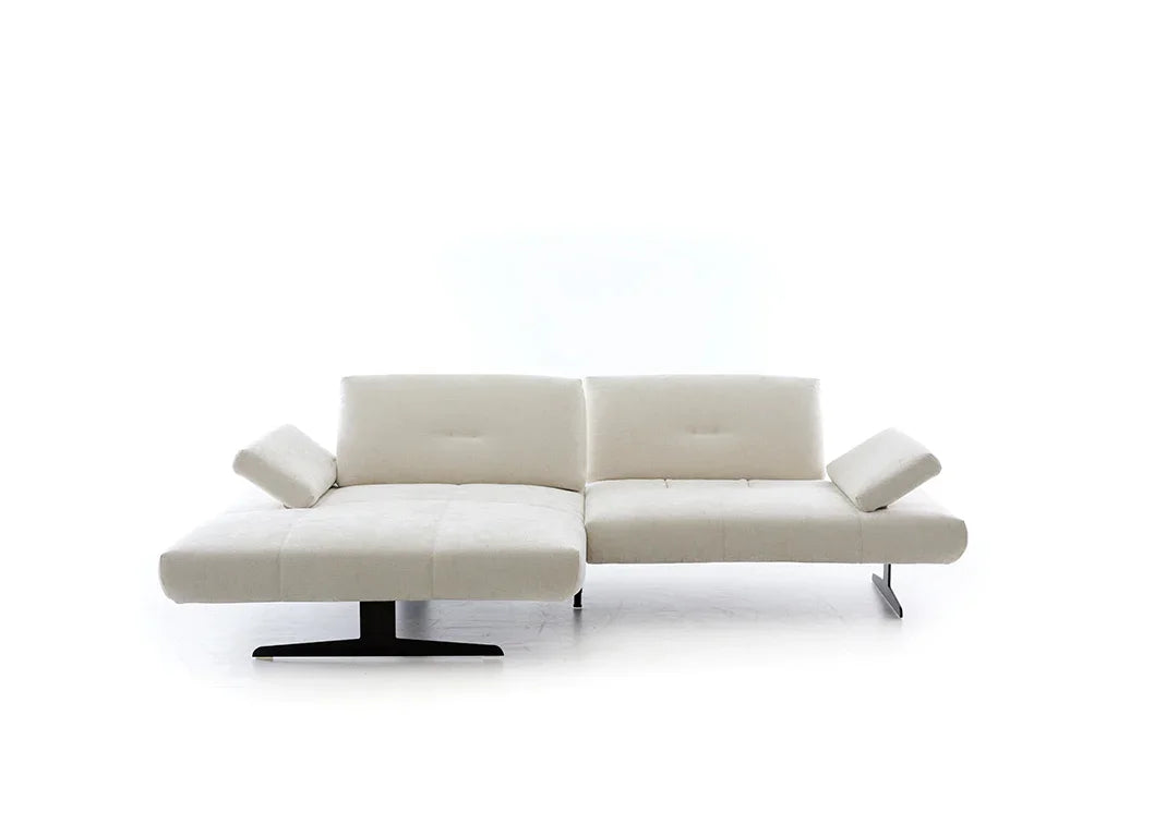 W.SCHILLIG Longchair chester 16790 Stoff V87/44 ivory - Komfortmöbel24