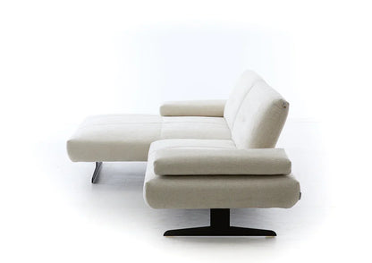 W.SCHILLIG Longchair chester 16790 Stoff V87/44 ivory - Komfortmöbel24