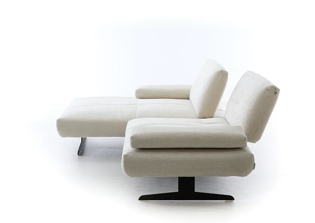 W.SCHILLIG Longchair chester 16790 Stoff V87/44 ivory - Komfortmöbel24