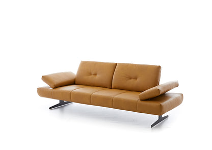 W.SCHILLIG Sofa chester 16790 NL80 Leder Z 75/52 kurkuma
