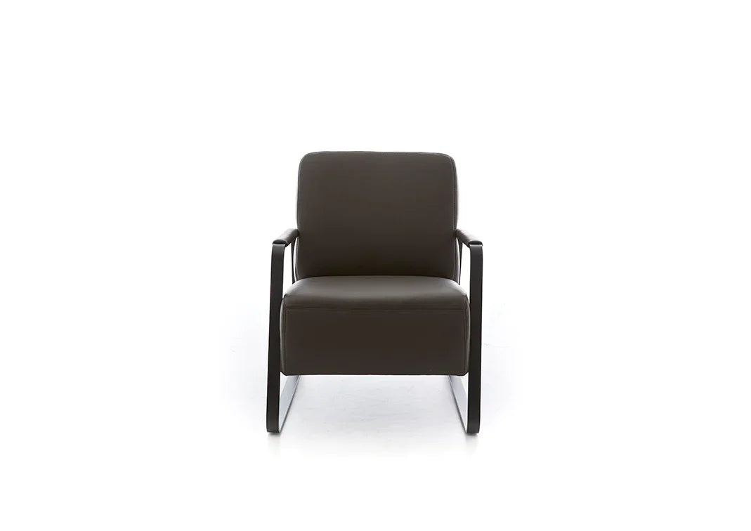 W.SCHILLIG Sessel quadroo 17350 ME Leder Z59/54 braun - Komfortmöbel24