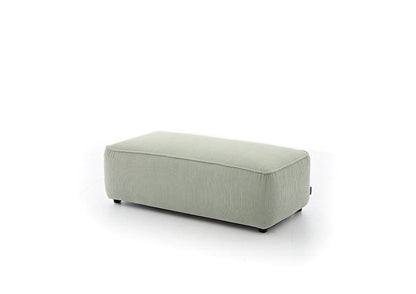 W.SCHILLIG Hocker around-the-block 18050 G120 Stoff S44/48 ecru