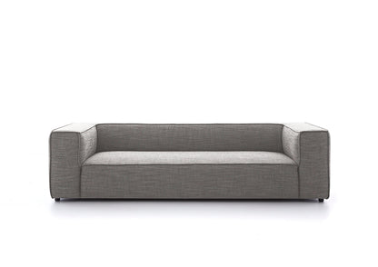 W.SCHILLIG Sofa around-the-block 18050 N100 Stoff T88/94 dark steel