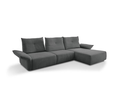 W.SCHILLIG Longchair gin 18250 (B=318 cm) Stoff S37/95 anthracite