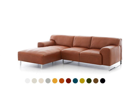 W.SCHILLIG Longchair alessiio 20550 Leder Z83 (Farbe wählbar) - Komfortmöbel24