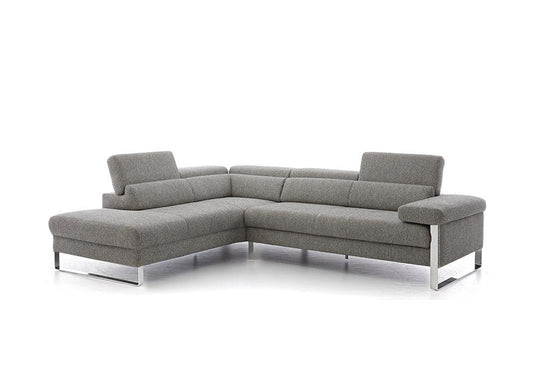 W.SCHILLIG Ecksofa finn 20974 Stoff S22/23 grey - Komfortmöbel24