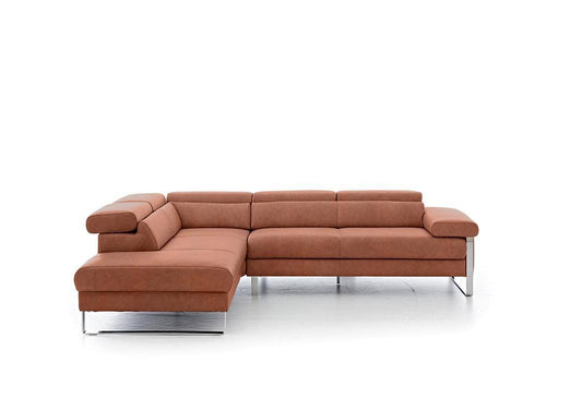 W.SCHILLIG Ecksofa finn 20974 Leder Z69/50 cognac - Komfortmöbel24