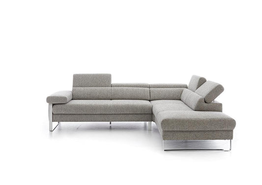 W.SCHILLIG Ecksofa finn 20974 Stoff S22/22 steel - Komfortmöbel24