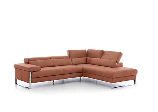W.SCHILLIG Ecksofa finn 20974 Leder Z69/50 cognac - Komfortmöbel24