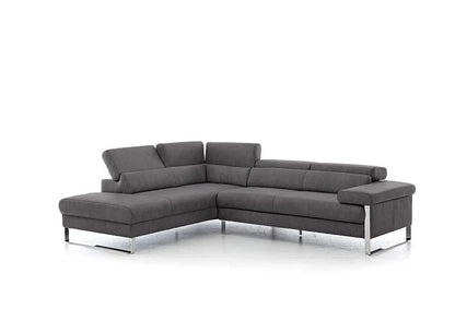 W.SCHILLIG Ecksofa finn 20974 Leder Z69/95 anthracite - Komfortmöbel24