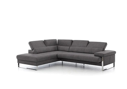 W.SCHILLIG Ecksofa finn 20974 Leder Z69/95 anthracite - Komfortmöbel24