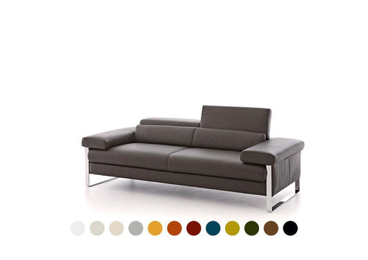 W.SCHILLIG Sofa finn 20974 N80 Leder Z59 (Farbe wählbar) - Komfortmöbel24