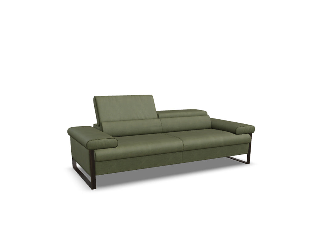 W.SCHILLIG Sofa finn 20974 N80 Leder Z75/36 camouflage