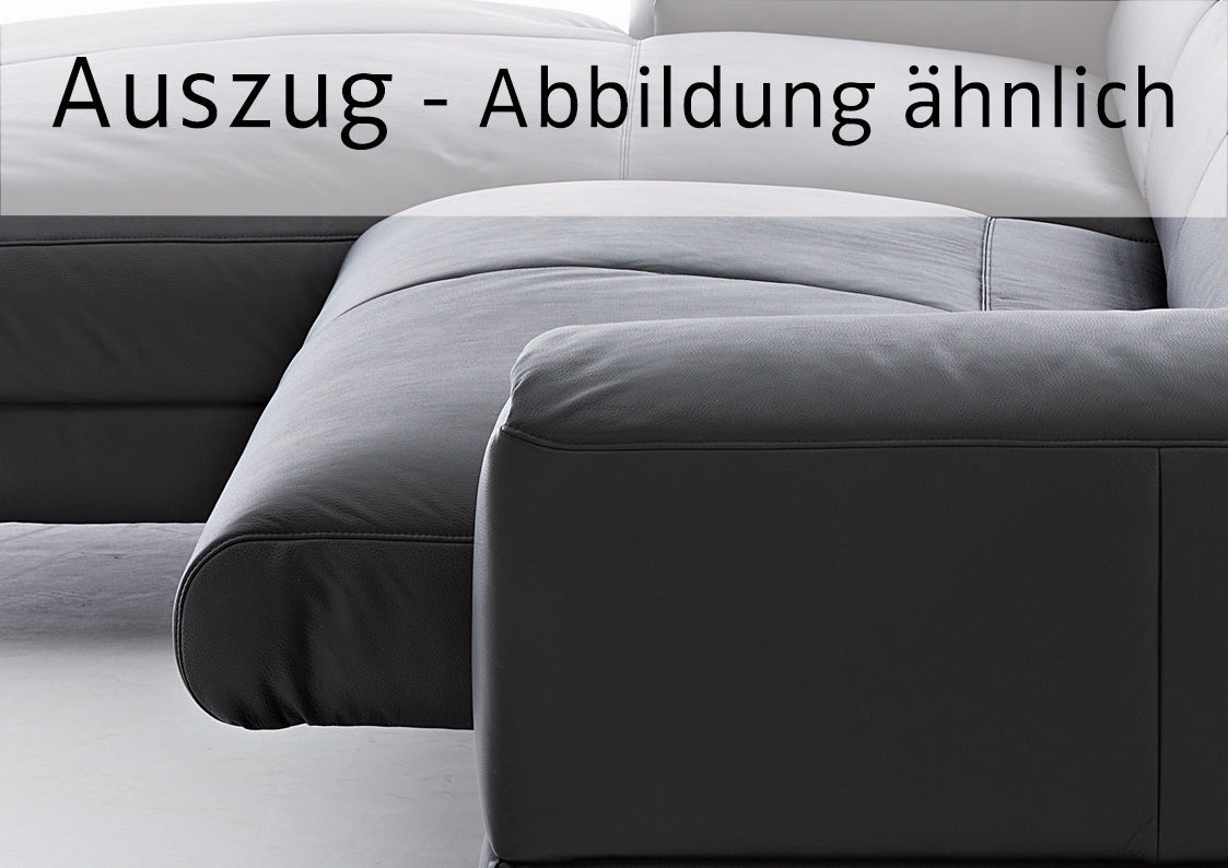 W.SCHILLIG Longchair «piedroo» 21106 in Leder Z59/95 graphit