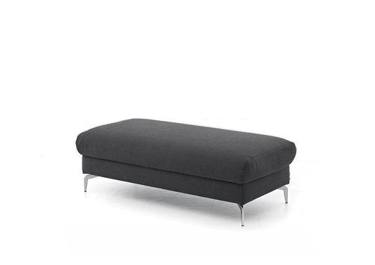 W.SCHILLIG Hocker piedroo 21156 G140 Stoff R66/95 anthracite