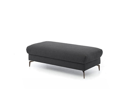 W.SCHILLIG Hocker piedroo 21156 G140 Stoff R66/95 anthracite