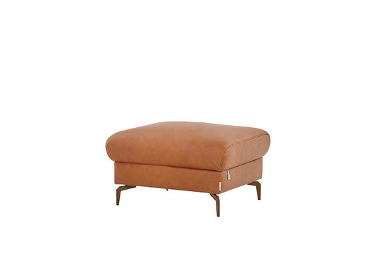 W.SCHILLIG Hocker piedroo 21156 G70 Leder Z69/50 cognac - Komfortmöbel24