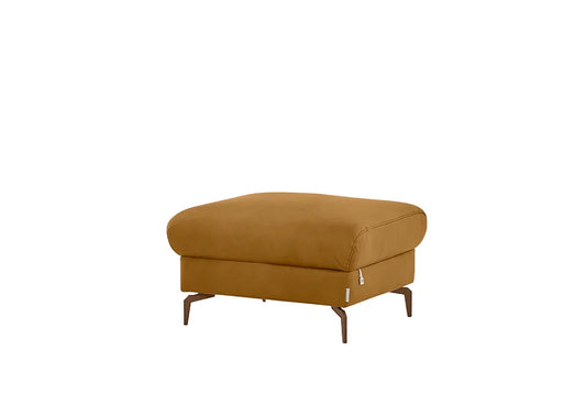 W.SCHILLIG Hocker piedroo plus 21156 G70 Leder Z69/52 kurkuma NEU! - Komfortmöbel24
