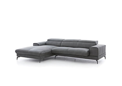 W.SCHILLIG Longchair piedroo plus 21156 (B=303 cm) Leder Z69/95 anthracite NEU! - Komfortmöbel24