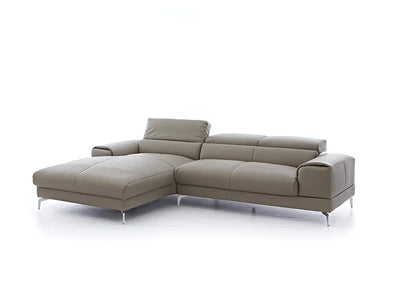 W.SCHILLIG Longchair piedroo plus 21156 (B=303 cm) Leder Z59/21 stone - Komfortmöbel24