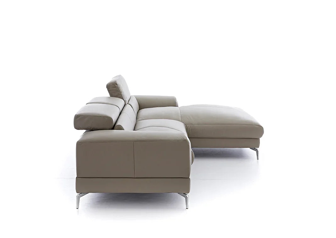 W.SCHILLIG Longchair piedroo plus 21156 (B=303 cm) Leder Z59/21 stone Neu! - Komfortmöbel24