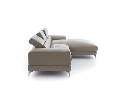 W.SCHILLIG Longchair piedroo plus 21156 (B=303 cm) Leder Z59/21 stone Neu! - Komfortmöbel24