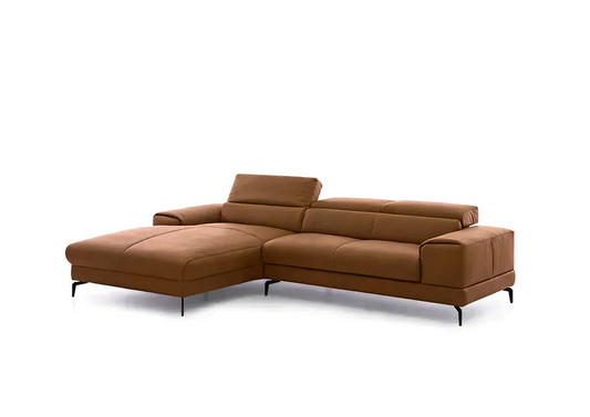W.SCHILLIG Longchair piedroo plus 21156 (B=303 cm) Leder Z77/50 cognac NEU!