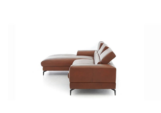 W.SCHILLIG Longchair piedroo plus 21156 (B=303 cm) Leder Z77/50 cognac NEU!