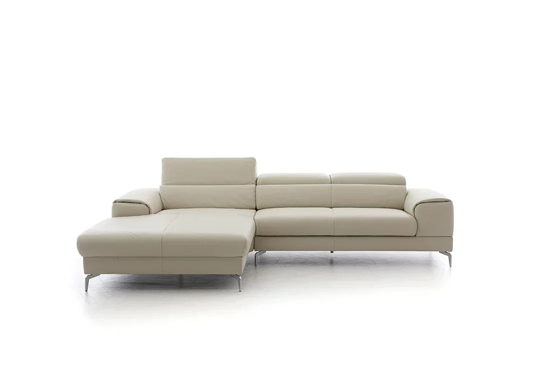 W.SCHILLIG Longchair piedroo plus 21156 (B=303 cm) Leder Z59/22 grau Neu! - Komfortmöbel24