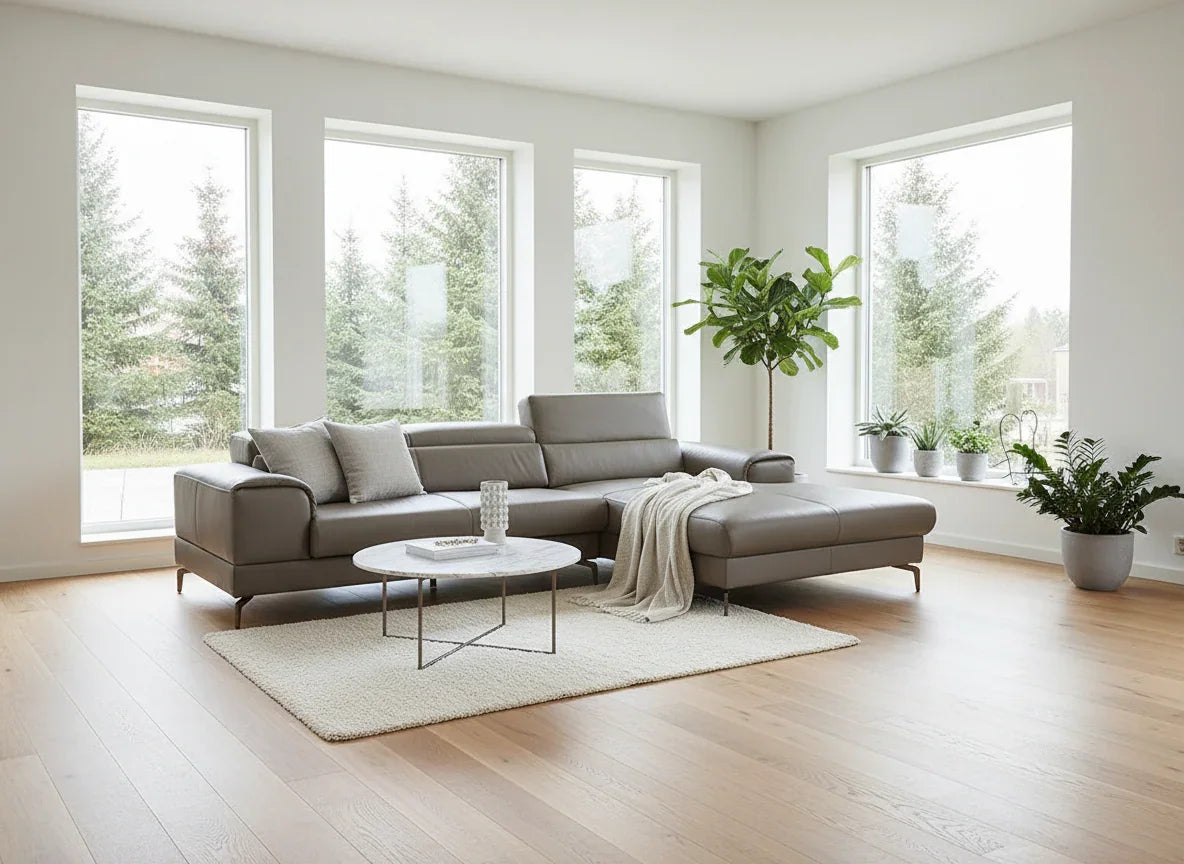 W.SCHILLIG Longchair piedroo plus 21156 (B=303 cm) Leder Z66/53 terra NEU! - Komfortmöbel24