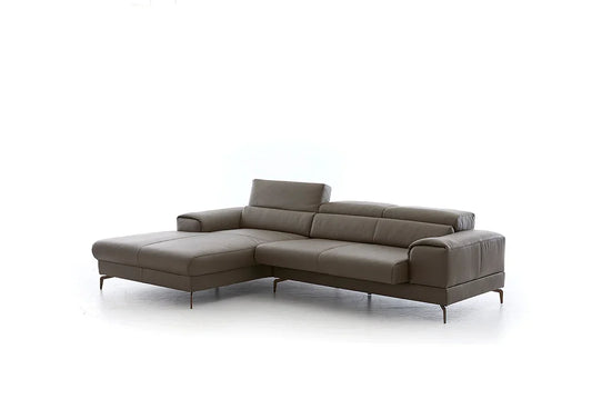 W.SCHILLIG Longchair piedroo plus 21156 (B=303 cm) Leder Z66/53 terra NEU! - Komfortmöbel24