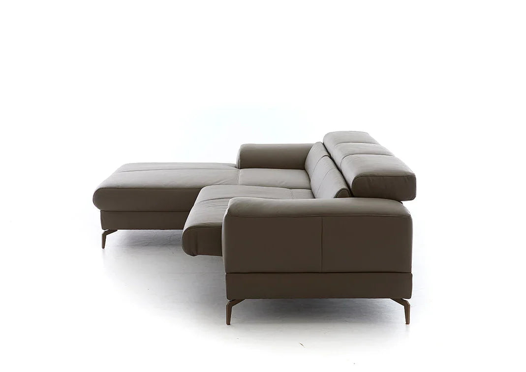 W.SCHILLIG Longchair piedroo plus 21156 (B=303 cm) Leder Z66/53 terra NEU! - Komfortmöbel24