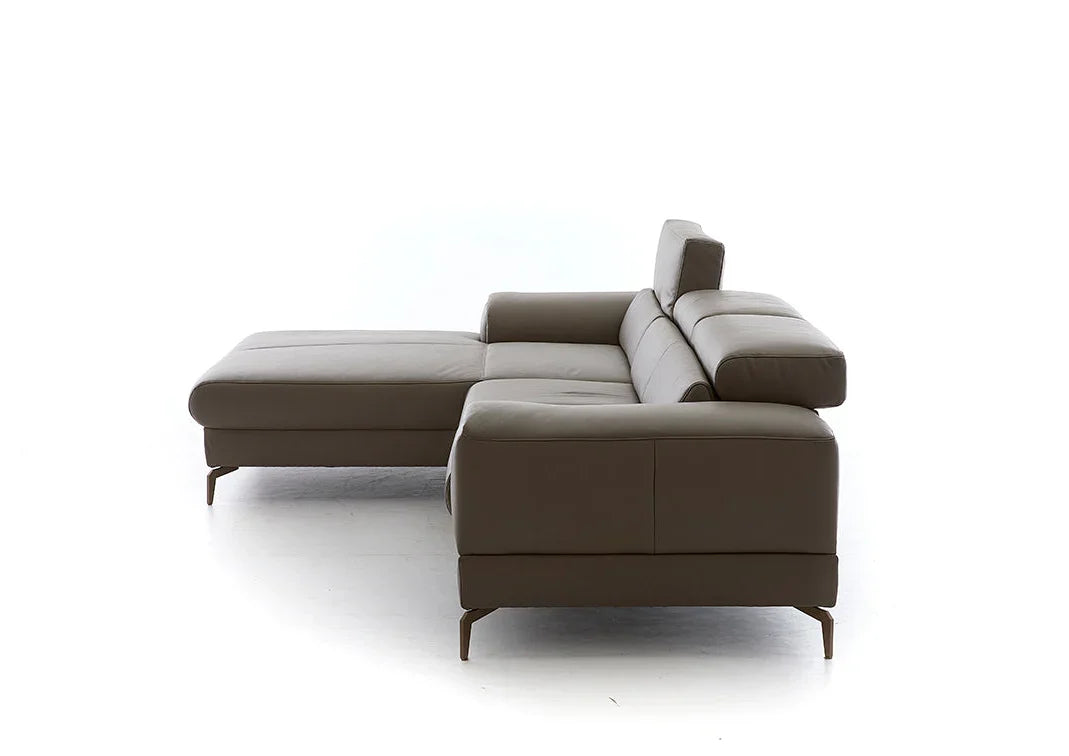 W.SCHILLIG Longchair piedroo plus 21156 (B=303 cm) Leder Z66/53 terra NEU! - Komfortmöbel24