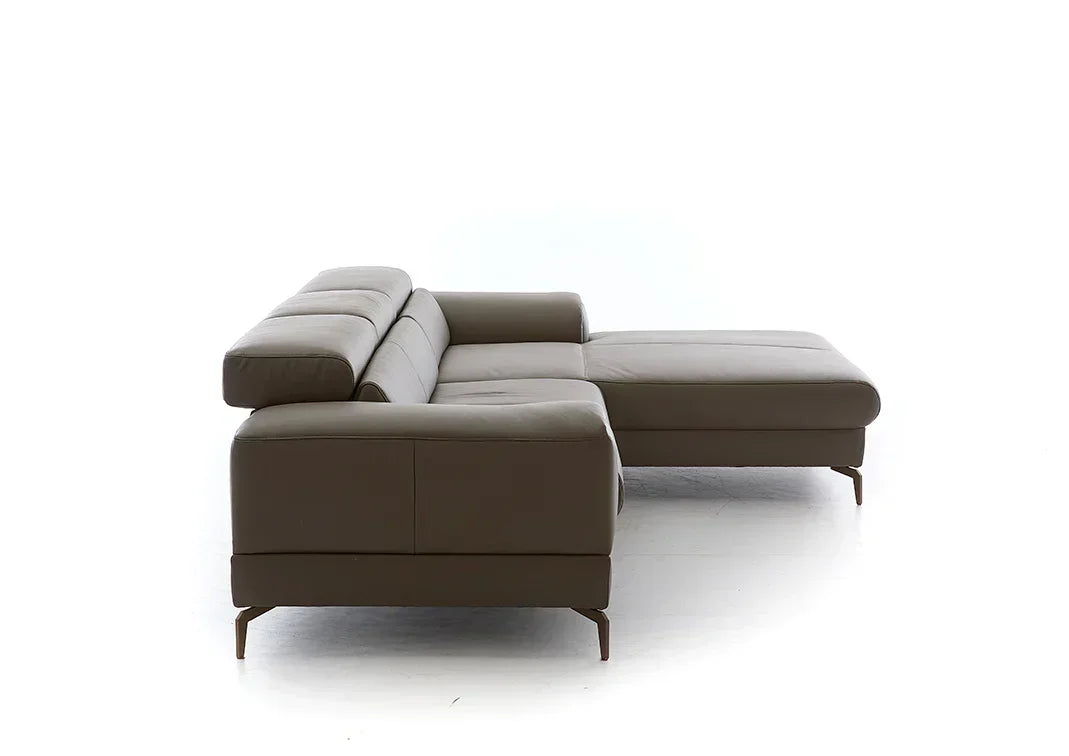 W.SCHILLIG Longchair piedroo plus 21156 (B=303 cm) Leder Z66/53 terra NEU! - Komfortmöbel24