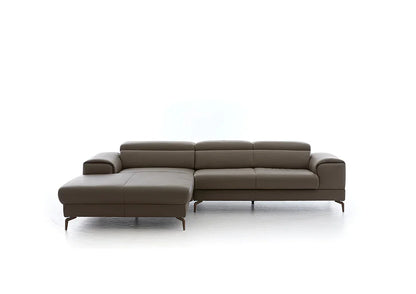 W.SCHILLIG Longchair piedroo plus 21156 (B=303 cm) Leder Z66/53 terra NEU! - Komfortmöbel24