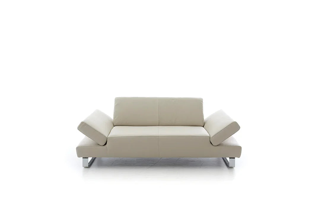 W.SCHILLIG Sofa taboo 22070 NL Leder Z59/22 grau - Komfortmöbel24