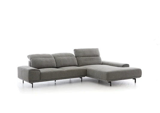 W.SCHILLIG Longchair MR2490 24400 Stoff R66/22 dolphin - Komfortmöbel24