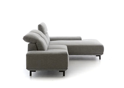 W.SCHILLIG Longchair MR2490 24400 Stoff R66/22 dolphin - Komfortmöbel24