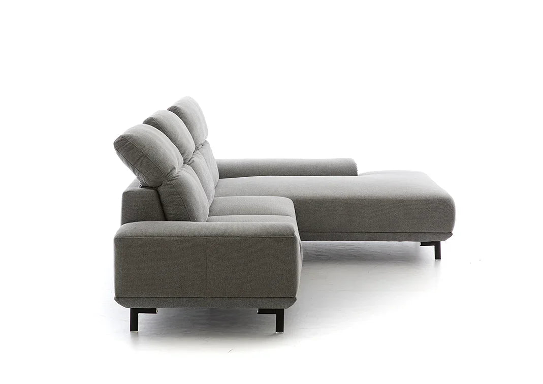 W.SCHILLIG Longchair MR2490 24400 Stoff R66/22 dolphin - Komfortmöbel24