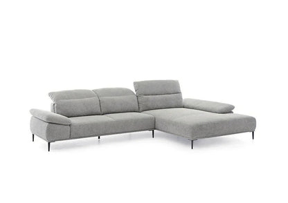 W.SCHILLIG Longchair tavaroo 24470 (B=343) Stoff R75/21 light grey