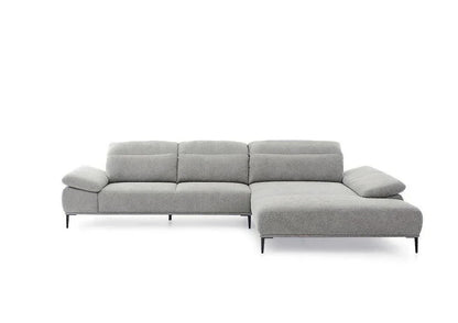 W.SCHILLIG Longchair tavaroo 24470 (B=343) Stoff R75/21 light grey