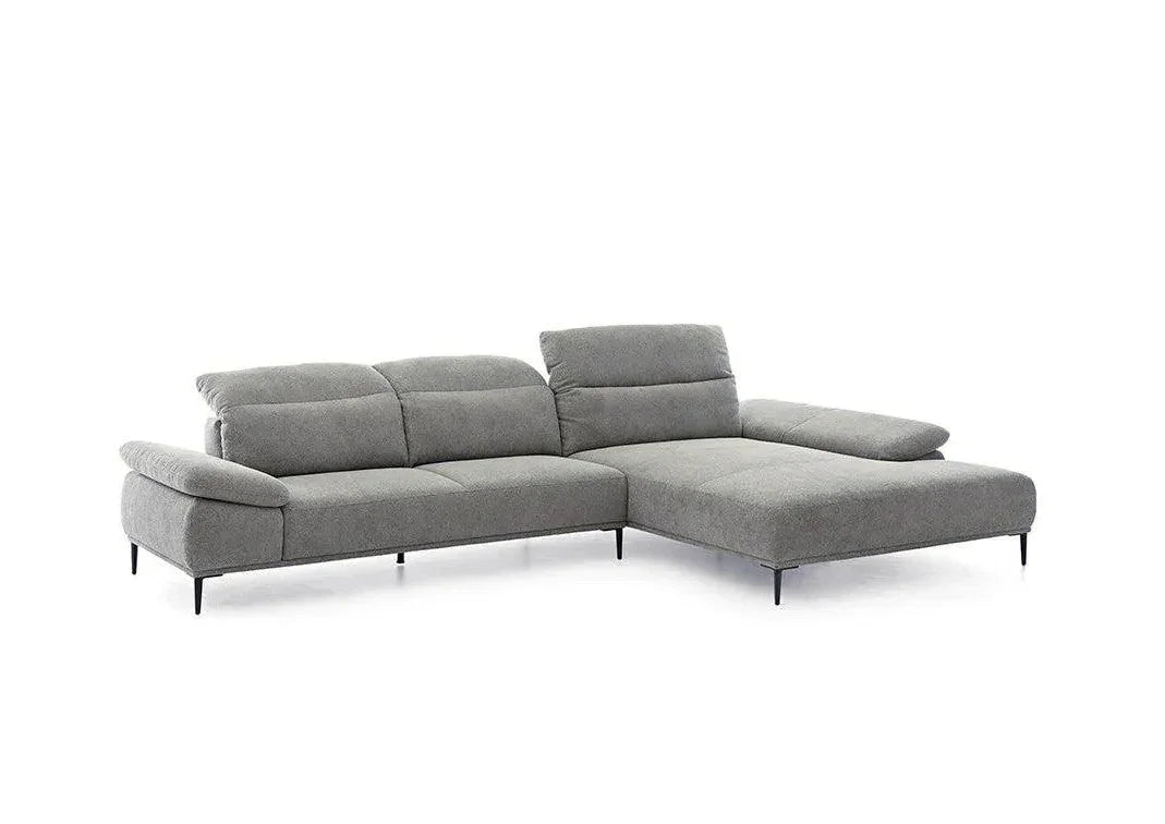 W.SCHILLIG Longchair tavaroo 24470 (B=343) Stoff R75/22 dolphin