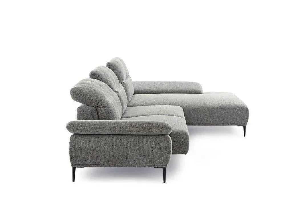 W.SCHILLIG Longchair tavaroo 24470 (B=343) Stoff R75/22 dolphin