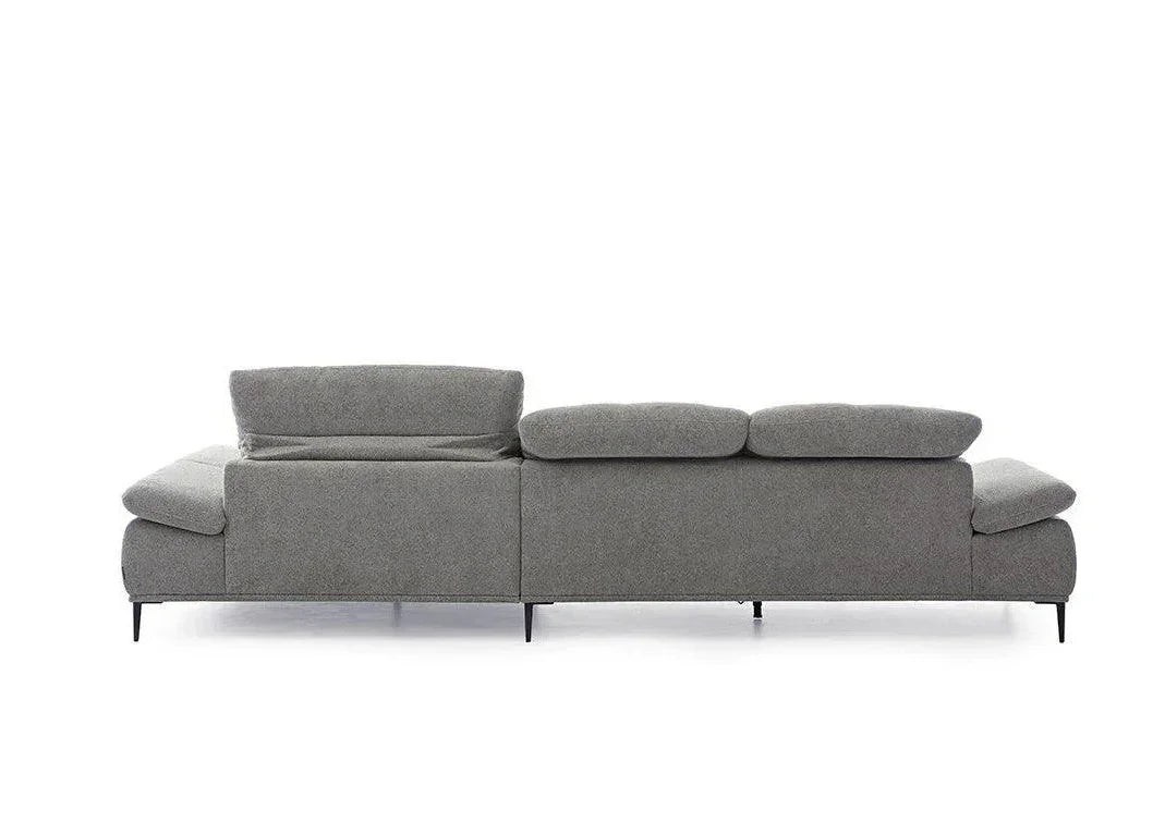 W.SCHILLIG Longchair tavaroo 24470 (B=343) Stoff R75/22 dolphin