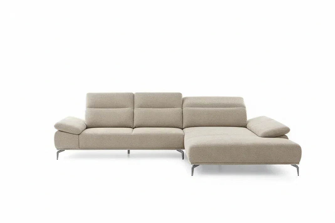 W.SCHILLIG Longchair tavaroo 24470 (B=323) Stoff S37/43 sahara inkl. KF#1223