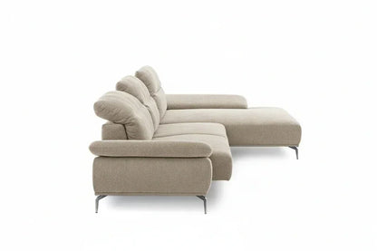 W.SCHILLIG Longchair tavaroo 24470 (B=323) Stoff S37/43 sahara inkl. KF#1223