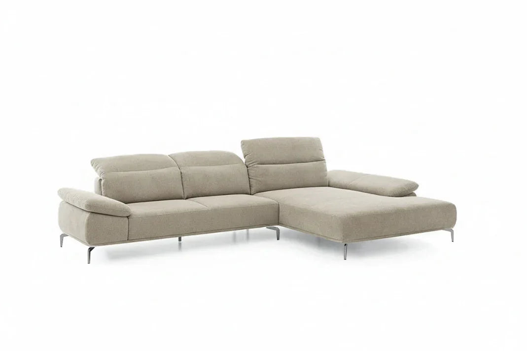 W.SCHILLIG Longchair tavaroo 24470 (B=323) Stoff S37/43 sahara inkl. KF#1223