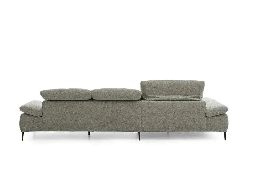 W.SCHILLIG Longchair tavaroo 24470 (B=323) Stoff V87/33 green tea