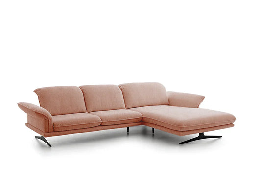 W.SCHILLIG Longchair olivia 24670 (B=323 cm) Leder Z75/49 sand inkl. 2 Kissen - Komfortmöbel24